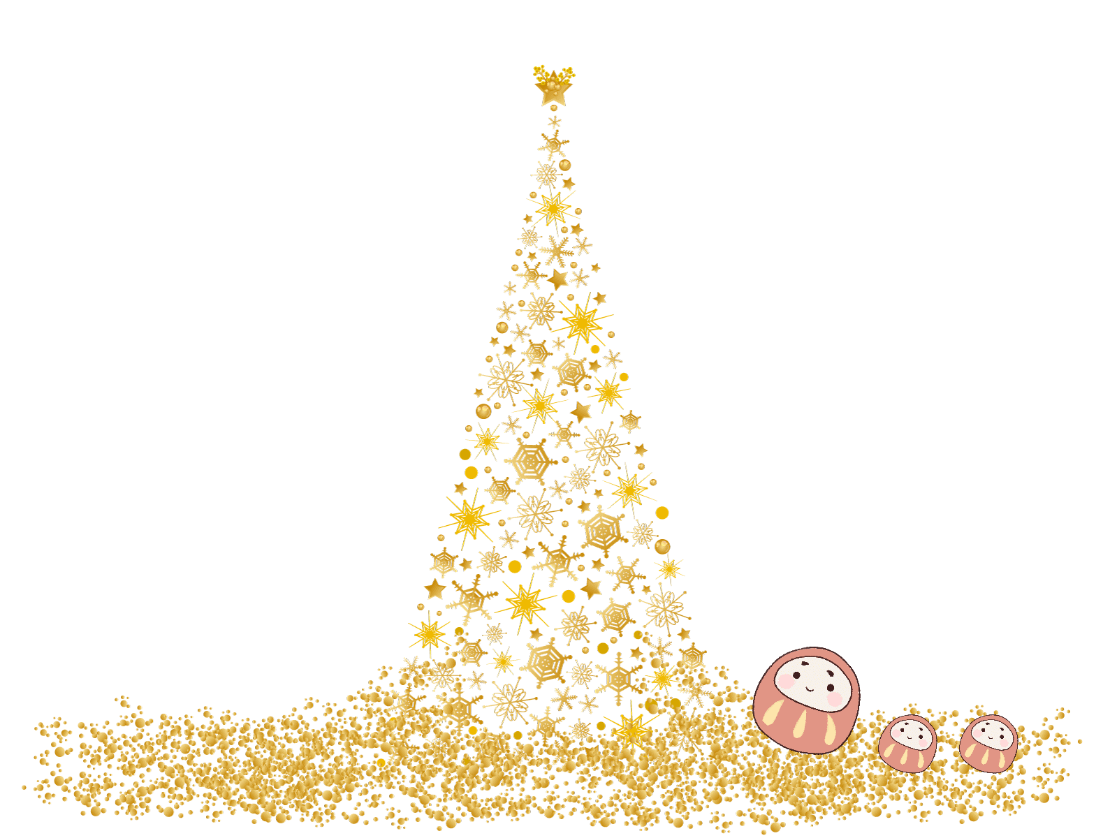 クリスマスに「金持だるま」で金運を呼び込もう！？
