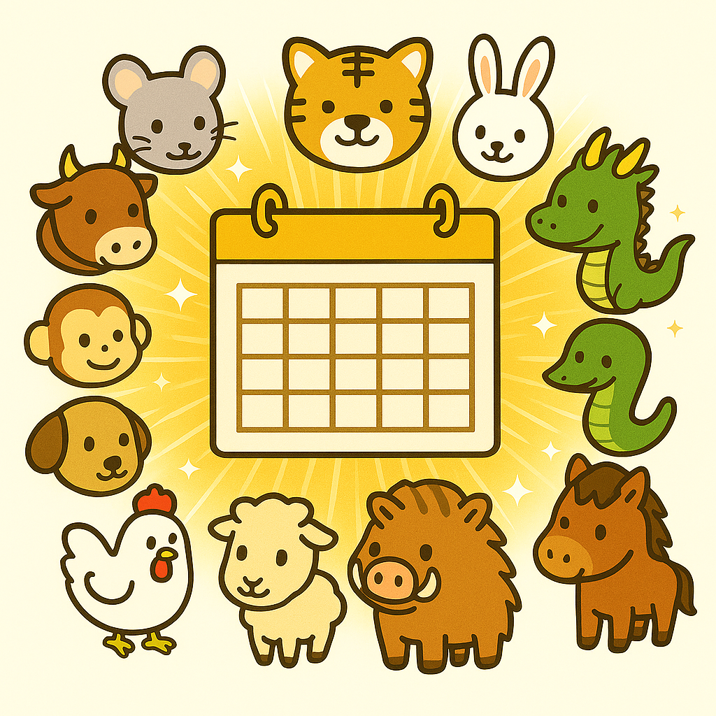 【干支カレンダー】日々の干支がよくわかる！Googleカレンダー＆ICS対応！