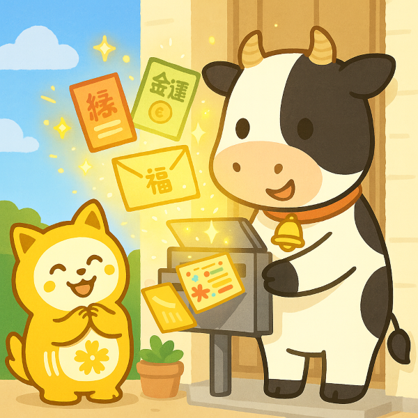 8月12日は「配布の日」癸丑×五黄土星で福と御縁をポストいっぱいにお届け！