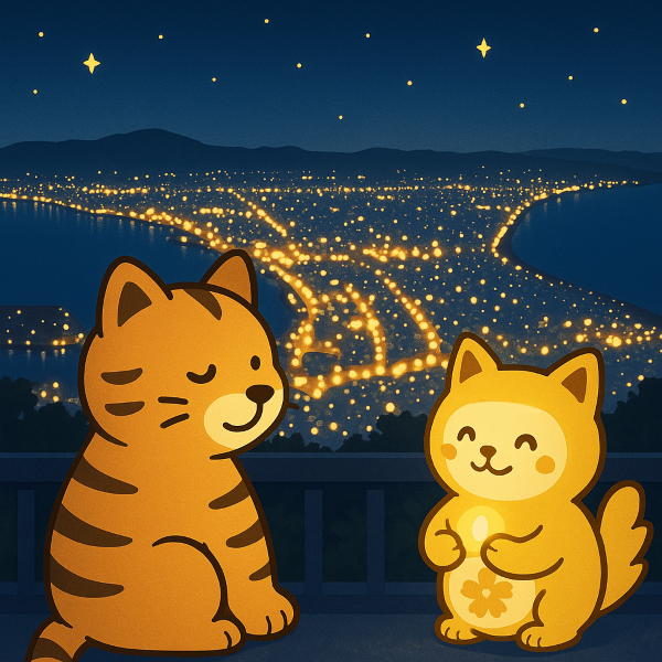 8月13日は「函館夜景の日」甲寅×四緑木星で光の御縁をめぐらせる一日！