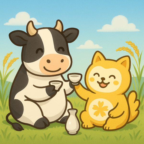 8月24日は「愛酒の日」🍶 乙丑×二黒土星で縁が香り立ち、金運を育む日！