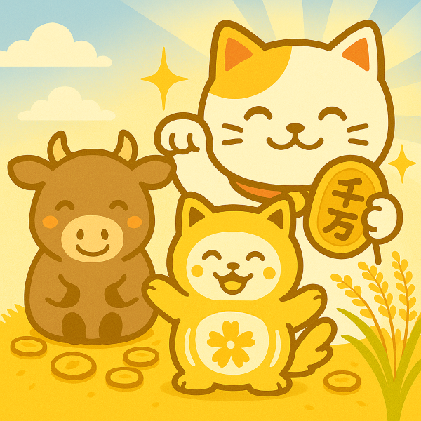 9月29日は「招き猫の日」 辛丑×二黒土星で誠実な努力が福を招く日！