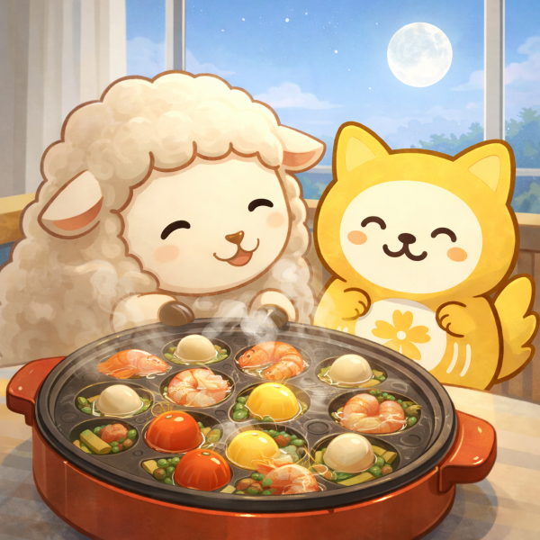 2月2日は「ホットプレートごはんの日」 丁未 × 八白土星 × 満月で“集う熱が、金運を形にする日”