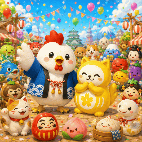 5月11日は「ご当地キャラの日」 乙酉 × 七赤金星で迎える、愛されるほど金運が集まる日