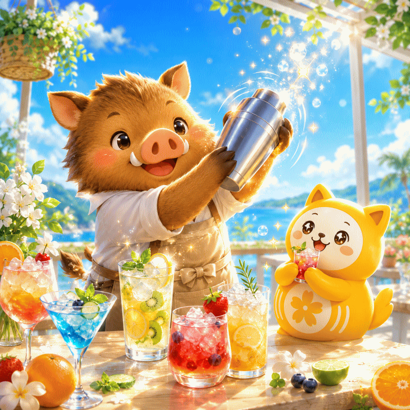 5月13日は「カクテルの日」 丁亥 × 九紫火星で迎える、混ざり合った魅力が金運を輝かせる日